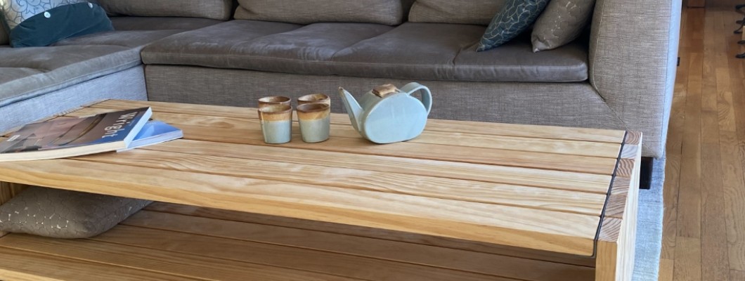 Build Your Dream Coffee Table (or Bench!) in Under an Hour (with Video!)